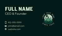 Pine Tree Forest Business Card Design