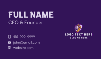 Wild Lion Gaming Shield Business Card