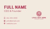 Wolf Meat Dining Business Card