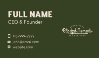 Homemade Business Wordmark Business Card Image Preview