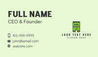 Frankenstein Monster Mascot Business Card