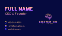 Cyber Brain Circuit  Business Card