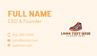 Sneakers Shoe Footwear Business Card