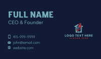 Pipe Wrench Plumbing House Business Card