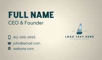 New Hampshire Mountain Forest Business Card Design