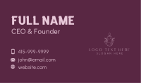 Spa Candle Decor Business Card