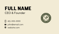 Lumberjack Business Card example 4