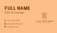 Native Wall Hanging Business Card