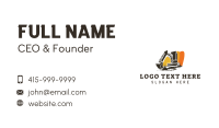 Industrial Excavator Company Business Card