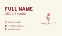 Beauty Product Flower  Business Card