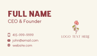 Beauty Product Flower  Business Card