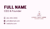 Candle Lamp Decor Business Card