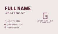 Fibre Business Card example 1