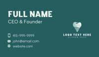 Tooth Dental Implant Business Card