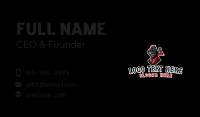 Knight Warrior Fighter armor  Business Card
