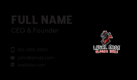 Knight Warrior Fighter armor  Business Card