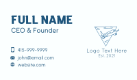 Airplane Flight Business Card