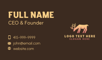 Deer Startup Company Business Card Design