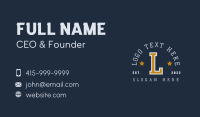 Sports Supplies Business Card example 2