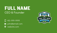 Football Goal League Business Card
