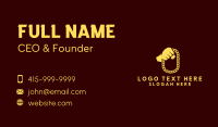 Rebellious Business Card example 2