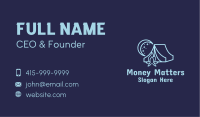 Midnight Moon Camping Business Card