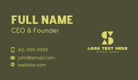 Formula Business Card example 4