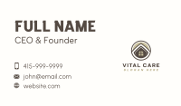 House Roof Builder Business Card