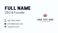 American Eagle Veteran Business Card Design