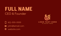 Flame Chicken Grill Business Card