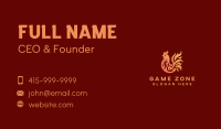 Flame Chicken Grill Business Card Design