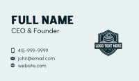 Curling Varsity League Business Card