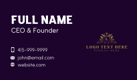 Luxury Crest Shield Business Card Design