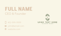 Handcrafted Business Card example 1