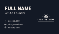 Mountain Summit Scenery Business Card Design