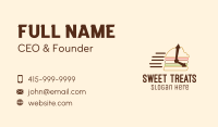 Hamburger Business Card example 3