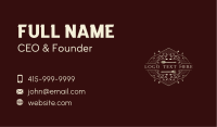 Eatery Business Card example 1