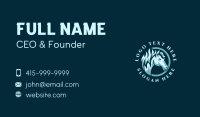 Wild Horse Mustang Business Card Design