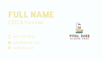 Shower Dog Grooming Business Card Image Preview