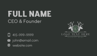 Antler Deer Horn Business Card Design