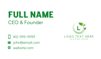 Yard Business Card example 4