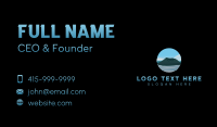 Taal Volcano Lake Business Card