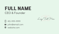 Esty Business Card example 4