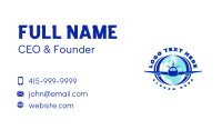 Global Flight Airplane Business Card