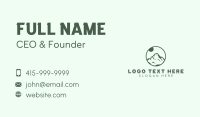 Natural Mountain Trek Business Card