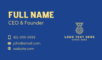 Gold Medal Business Card example 3