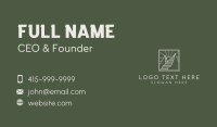 Sunset Mountain Peak Business Card