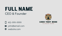 Law Justice Scale Gavel Business Card