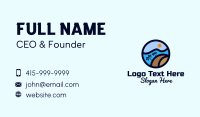 Tropical Business Card example 3