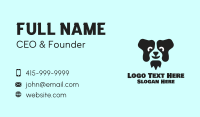 Black Business Card example 1